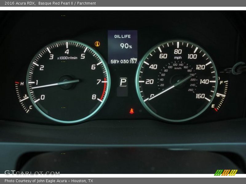 Basque Red Pearl II / Parchment 2016 Acura RDX