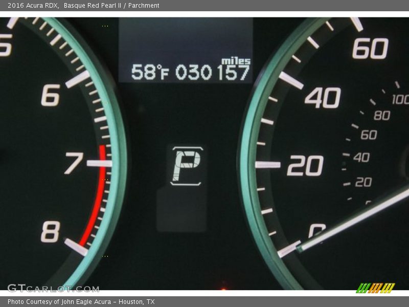 Basque Red Pearl II / Parchment 2016 Acura RDX