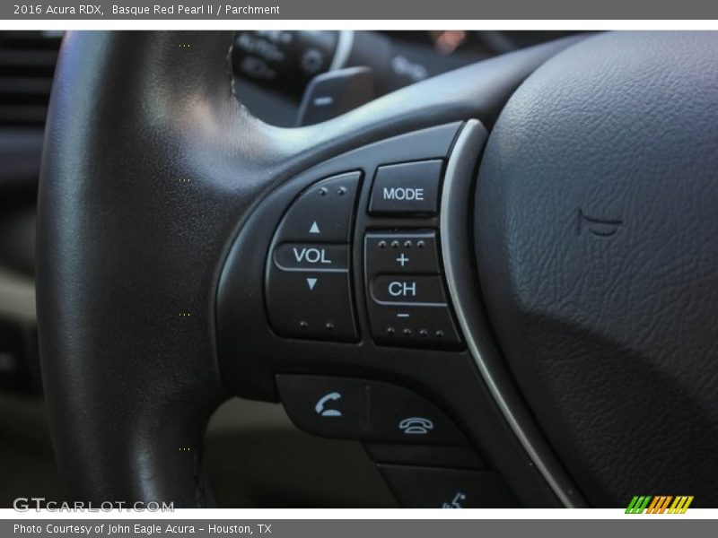 Basque Red Pearl II / Parchment 2016 Acura RDX