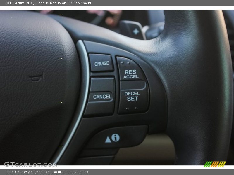 Basque Red Pearl II / Parchment 2016 Acura RDX