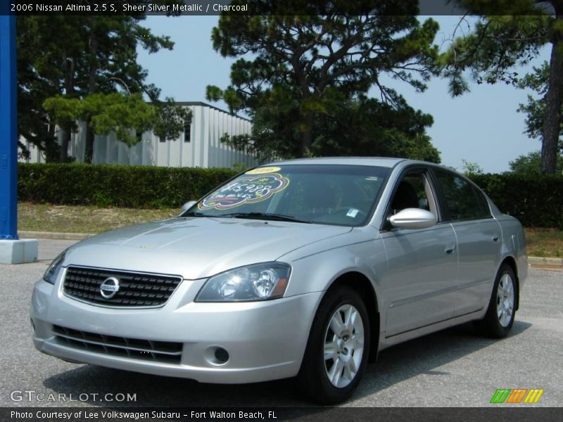 Sheer Silver Metallic / Charcoal 2006 Nissan Altima 2.5 S