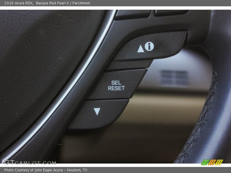 Basque Red Pearl II / Parchment 2016 Acura RDX