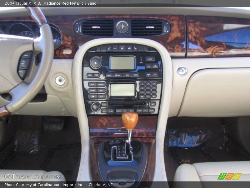 Radiance Red Metallic / Sand 2004 Jaguar XJ XJ8