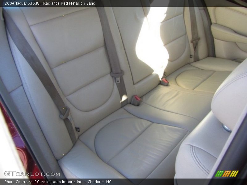 Radiance Red Metallic / Sand 2004 Jaguar XJ XJ8
