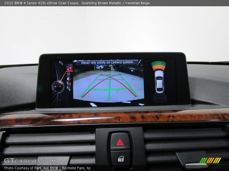 Sparkling Brown Metallic / Venetian Beige 2015 BMW 4 Series 428i xDrive Gran Coupe