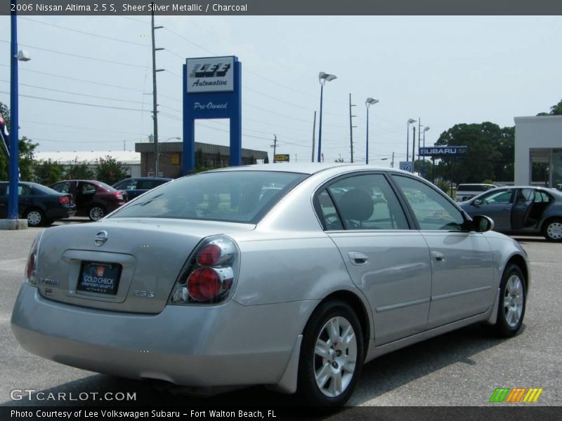 Sheer Silver Metallic / Charcoal 2006 Nissan Altima 2.5 S