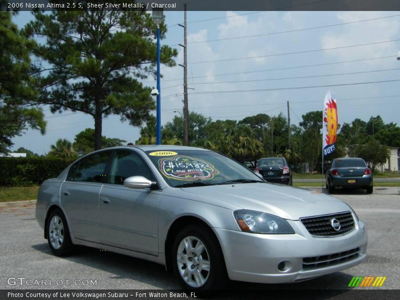 Sheer Silver Metallic / Charcoal 2006 Nissan Altima 2.5 S