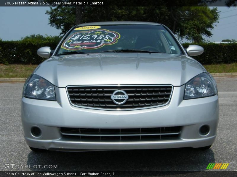 Sheer Silver Metallic / Charcoal 2006 Nissan Altima 2.5 S