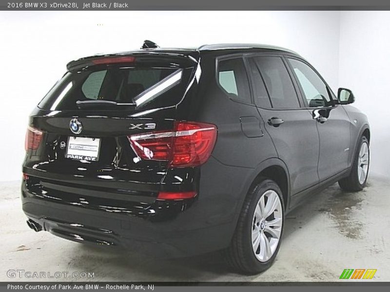 Jet Black / Black 2016 BMW X3 xDrive28i