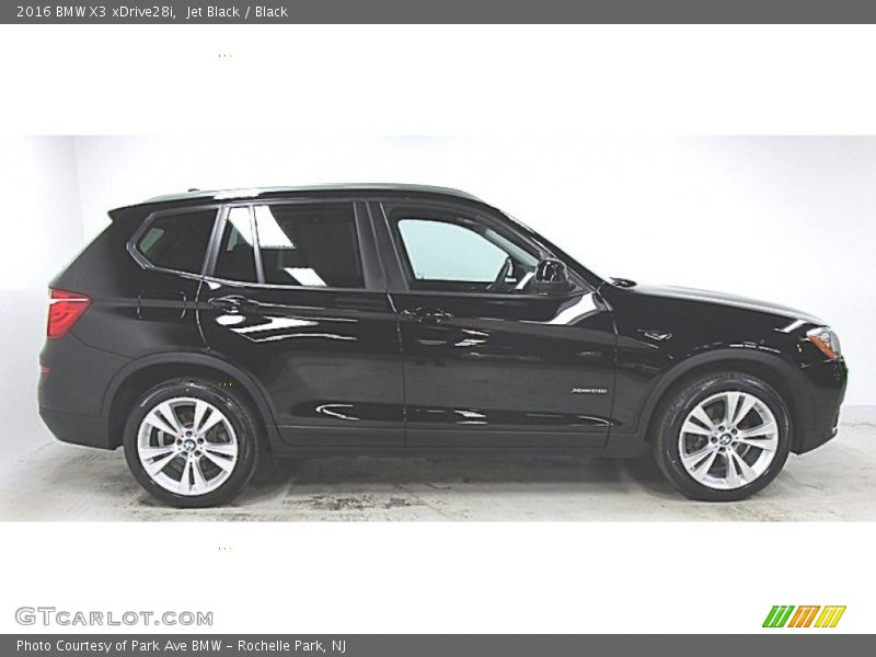 Jet Black / Black 2016 BMW X3 xDrive28i