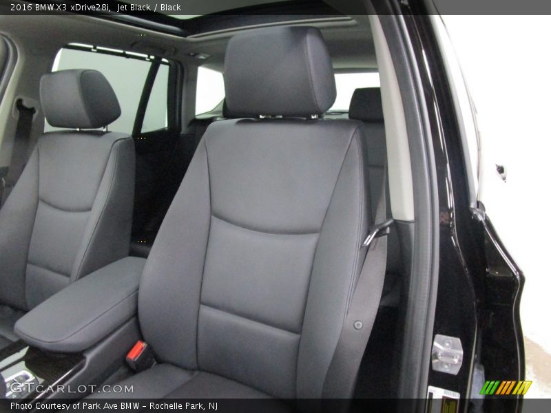 Jet Black / Black 2016 BMW X3 xDrive28i