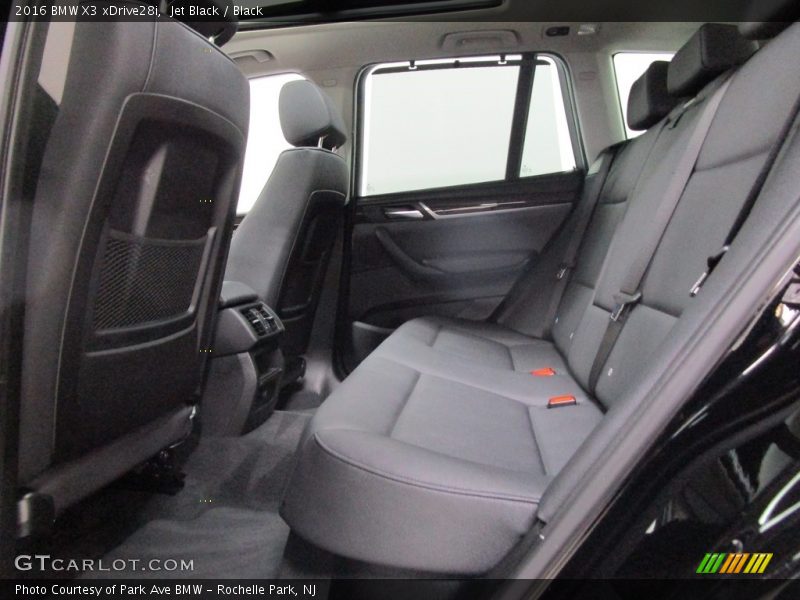 Jet Black / Black 2016 BMW X3 xDrive28i