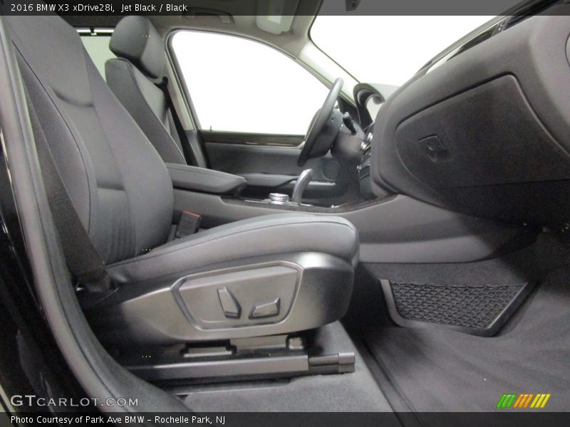 Jet Black / Black 2016 BMW X3 xDrive28i