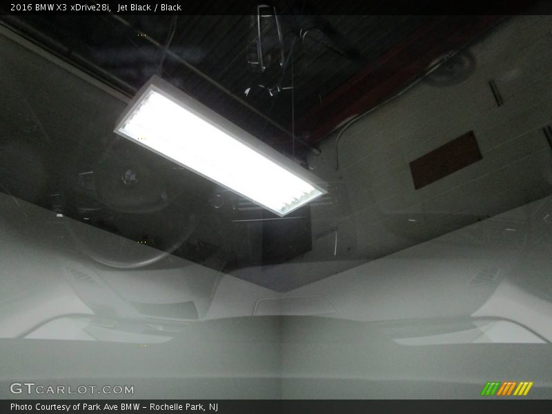 Jet Black / Black 2016 BMW X3 xDrive28i