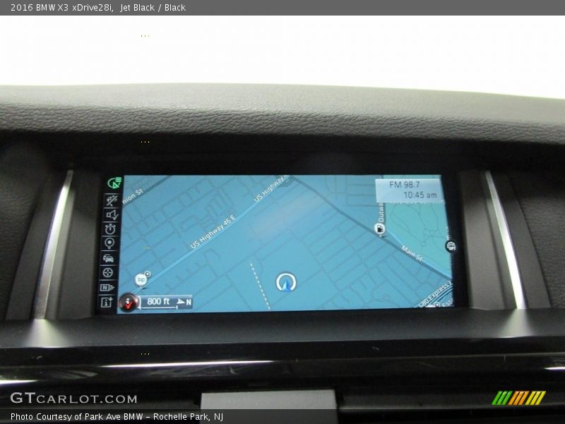 Jet Black / Black 2016 BMW X3 xDrive28i
