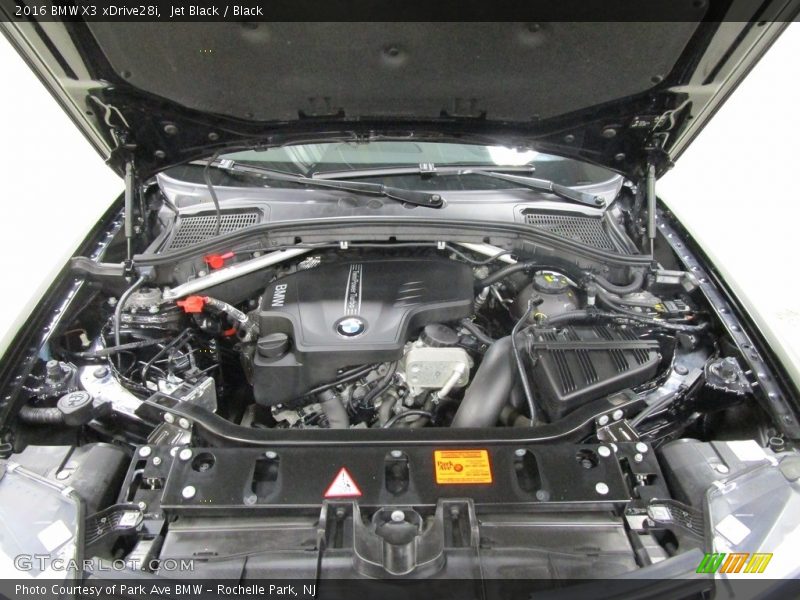 Jet Black / Black 2016 BMW X3 xDrive28i