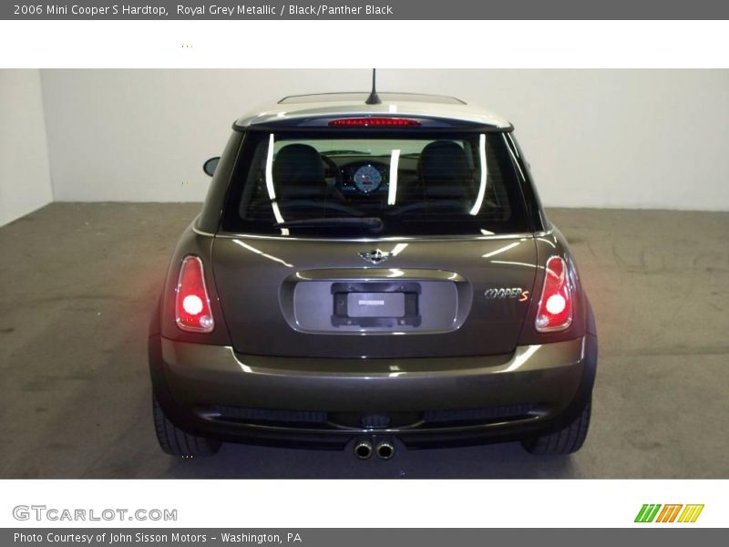 Royal Grey Metallic / Black/Panther Black 2006 Mini Cooper S Hardtop