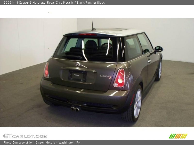 Royal Grey Metallic / Black/Panther Black 2006 Mini Cooper S Hardtop
