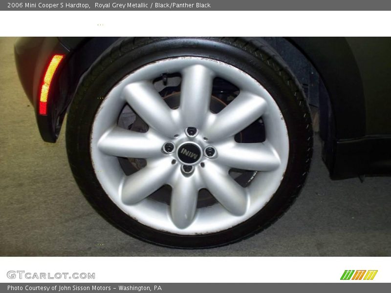 Royal Grey Metallic / Black/Panther Black 2006 Mini Cooper S Hardtop
