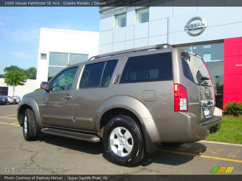 Granite Metallic / Desert 2006 Nissan Pathfinder SE 4x4