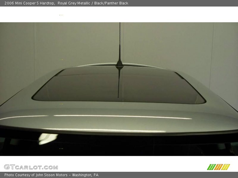 Royal Grey Metallic / Black/Panther Black 2006 Mini Cooper S Hardtop