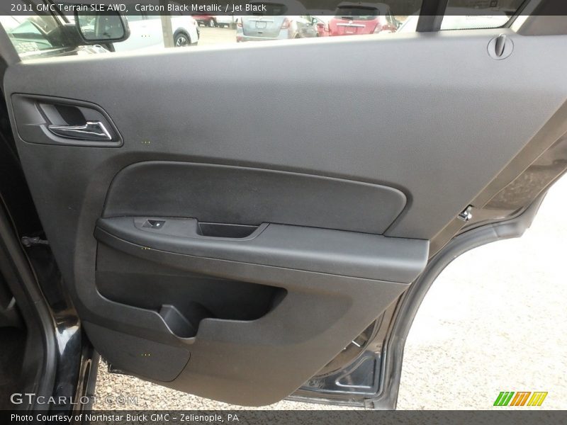 Carbon Black Metallic / Jet Black 2011 GMC Terrain SLE AWD