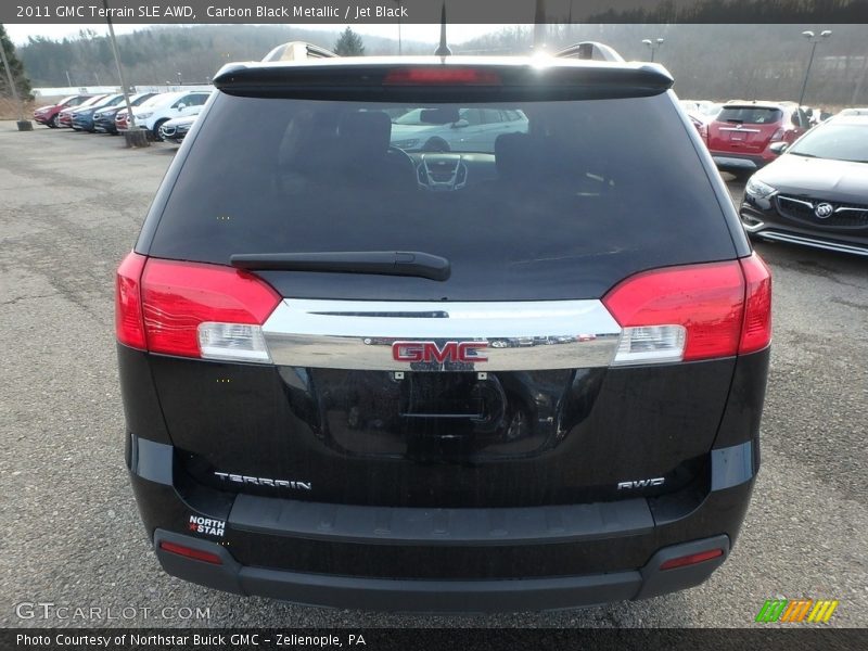 Carbon Black Metallic / Jet Black 2011 GMC Terrain SLE AWD