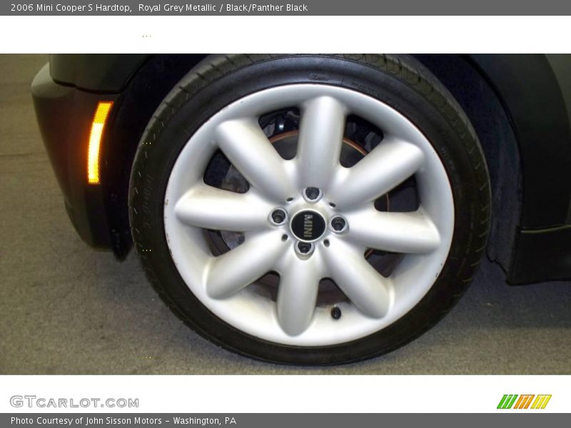 Royal Grey Metallic / Black/Panther Black 2006 Mini Cooper S Hardtop