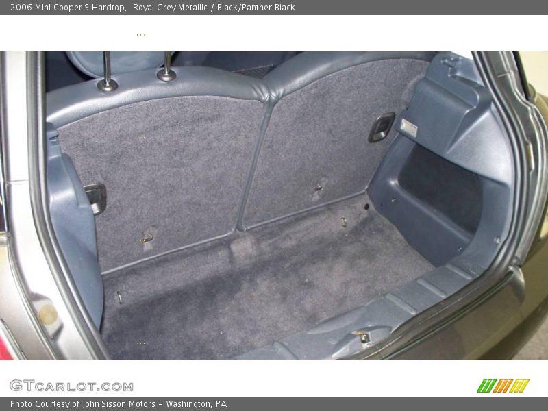 Royal Grey Metallic / Black/Panther Black 2006 Mini Cooper S Hardtop