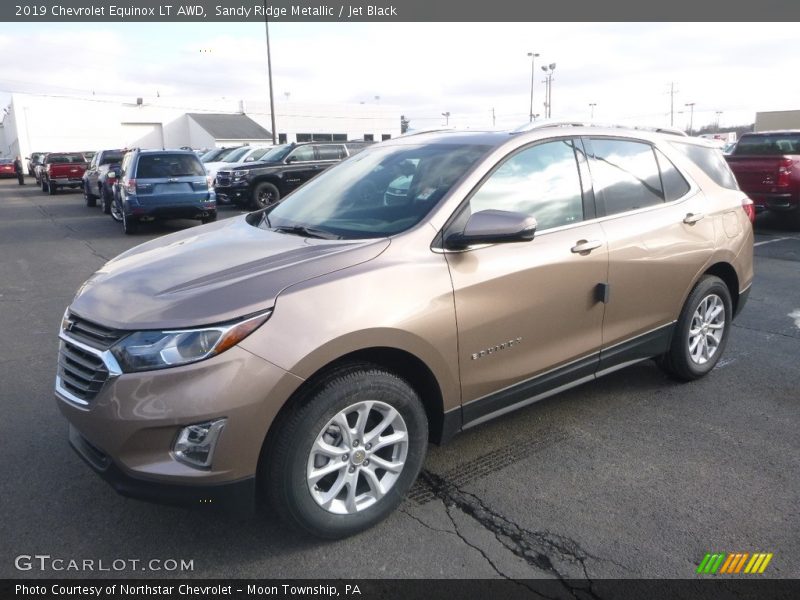 Sandy Ridge Metallic / Jet Black 2019 Chevrolet Equinox LT AWD