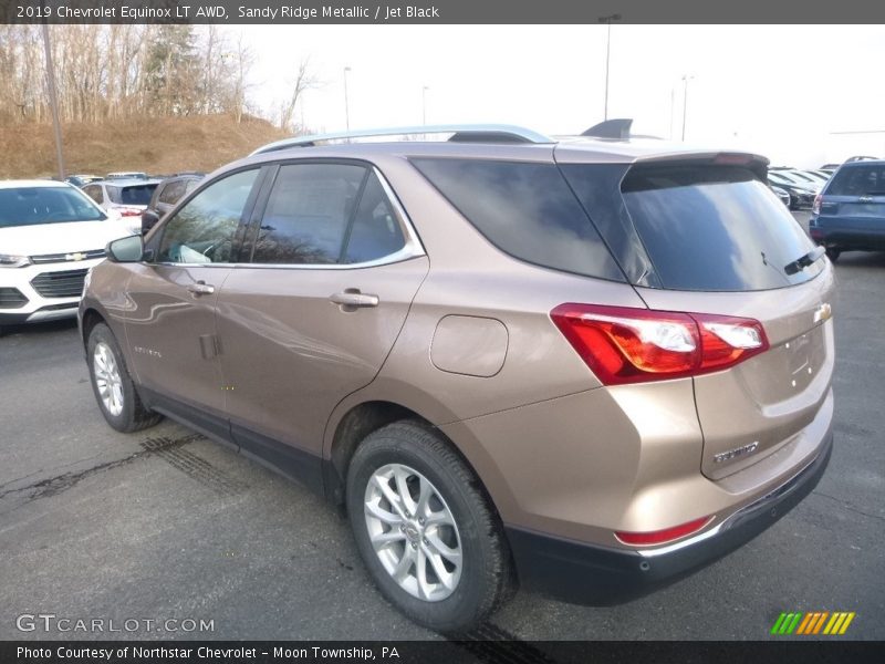 Sandy Ridge Metallic / Jet Black 2019 Chevrolet Equinox LT AWD