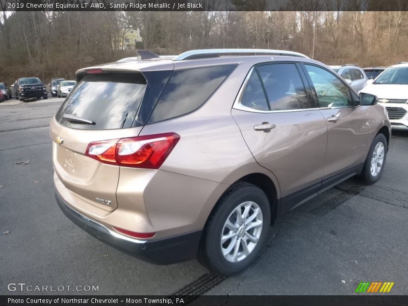 Sandy Ridge Metallic / Jet Black 2019 Chevrolet Equinox LT AWD