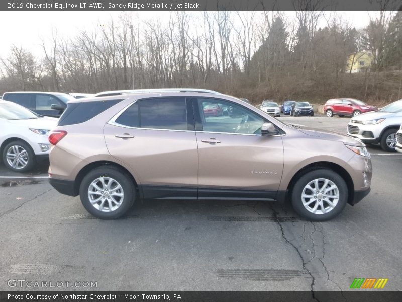 Sandy Ridge Metallic / Jet Black 2019 Chevrolet Equinox LT AWD