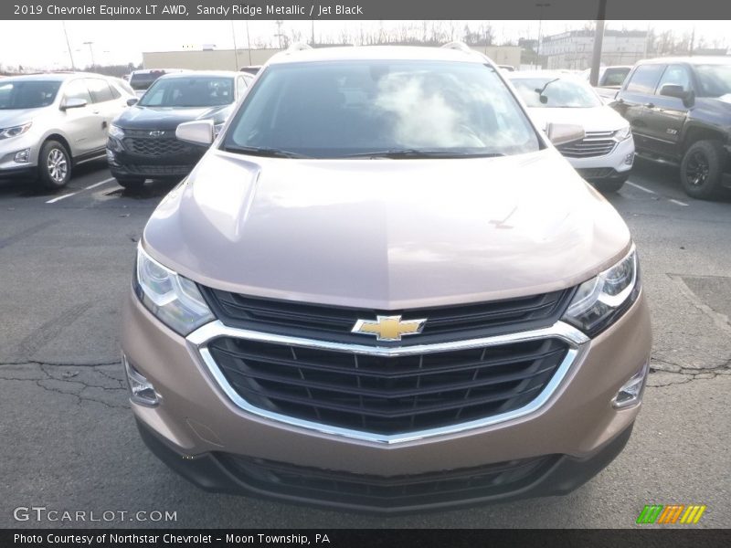 Sandy Ridge Metallic / Jet Black 2019 Chevrolet Equinox LT AWD