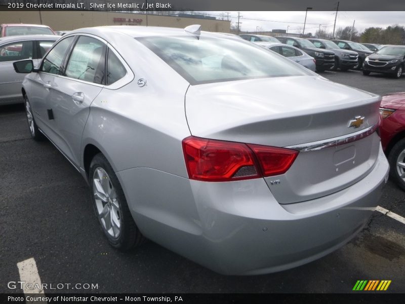 Silver Ice Metallic / Jet Black 2019 Chevrolet Impala LT