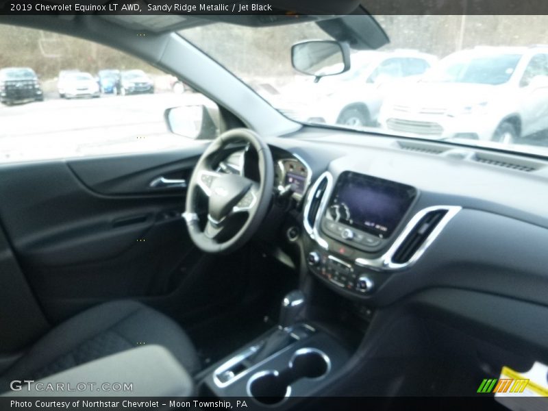 Sandy Ridge Metallic / Jet Black 2019 Chevrolet Equinox LT AWD