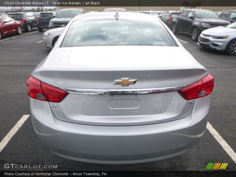 Silver Ice Metallic / Jet Black 2019 Chevrolet Impala LT