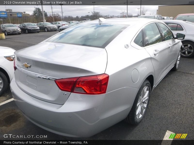 Silver Ice Metallic / Jet Black 2019 Chevrolet Impala LT
