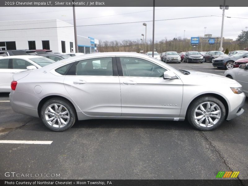 Silver Ice Metallic / Jet Black 2019 Chevrolet Impala LT