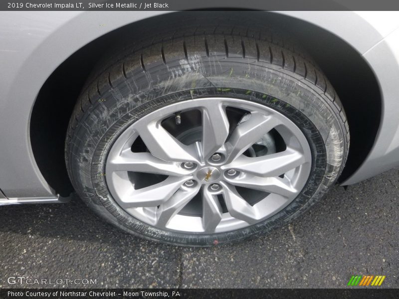 Silver Ice Metallic / Jet Black 2019 Chevrolet Impala LT