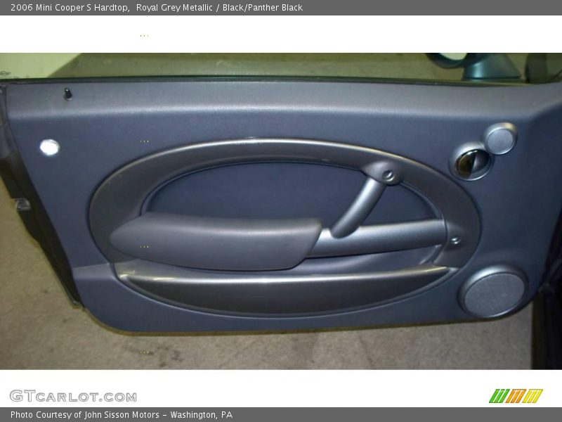 Royal Grey Metallic / Black/Panther Black 2006 Mini Cooper S Hardtop