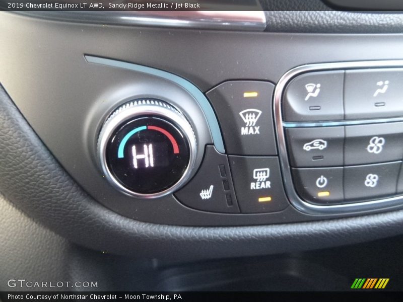 Sandy Ridge Metallic / Jet Black 2019 Chevrolet Equinox LT AWD
