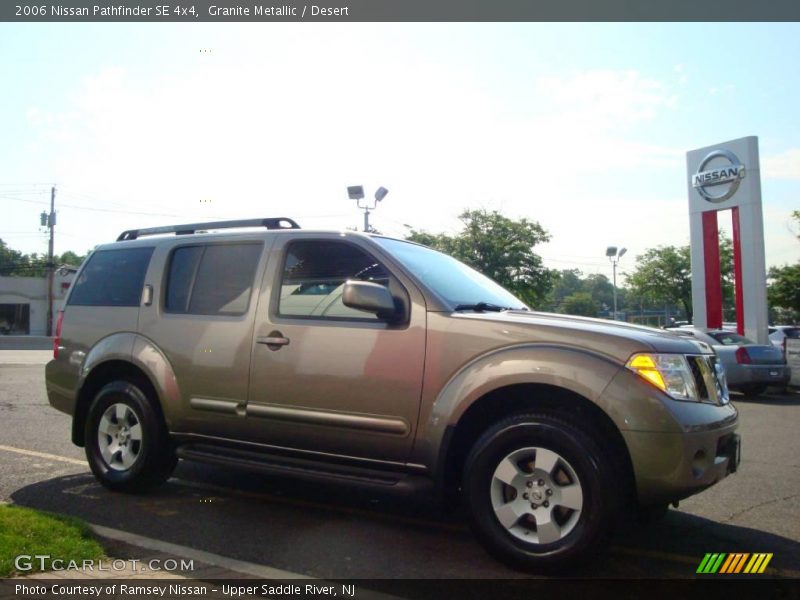 Granite Metallic / Desert 2006 Nissan Pathfinder SE 4x4