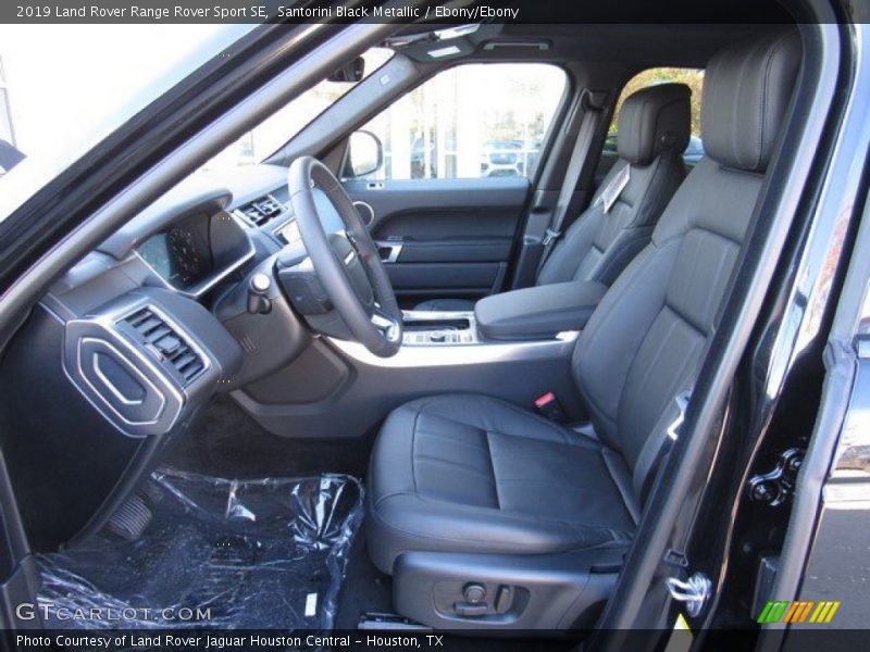 Santorini Black Metallic / Ebony/Ebony 2019 Land Rover Range Rover Sport SE