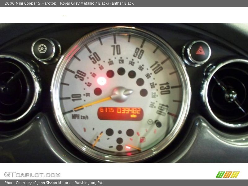 Royal Grey Metallic / Black/Panther Black 2006 Mini Cooper S Hardtop