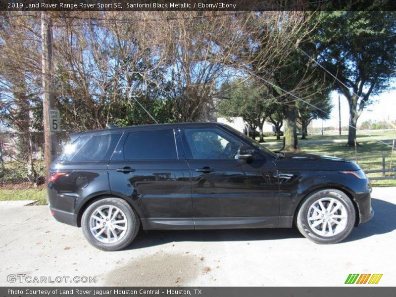 Santorini Black Metallic / Ebony/Ebony 2019 Land Rover Range Rover Sport SE