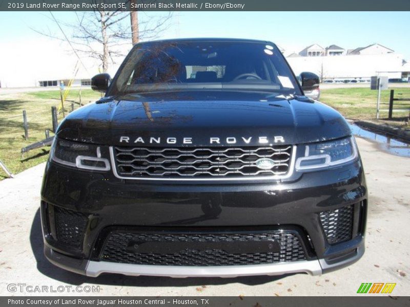 Santorini Black Metallic / Ebony/Ebony 2019 Land Rover Range Rover Sport SE