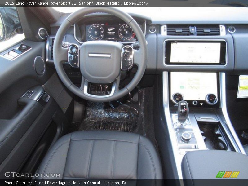 Santorini Black Metallic / Ebony/Ebony 2019 Land Rover Range Rover Sport SE