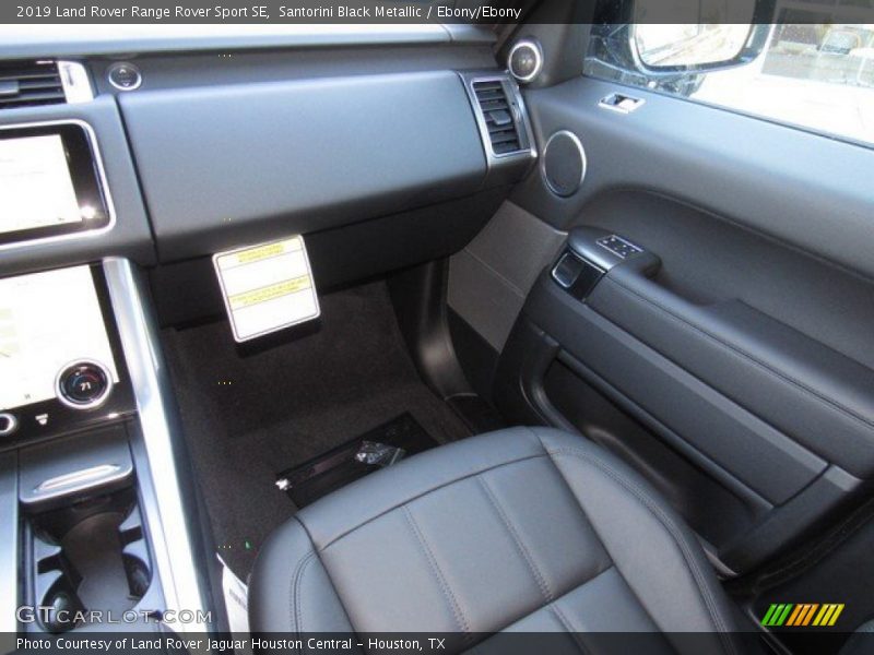 Santorini Black Metallic / Ebony/Ebony 2019 Land Rover Range Rover Sport SE