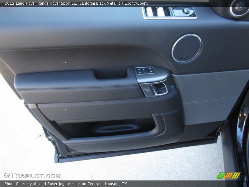 Santorini Black Metallic / Ebony/Ebony 2019 Land Rover Range Rover Sport SE